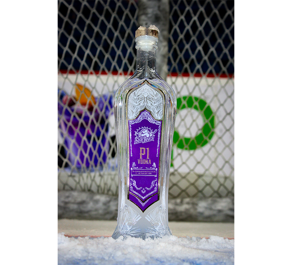 6 Limited Edition Orlando Solar Bears P1 Vodka (1L) & GAME TICKETS INCLUDED (6-PACK)
