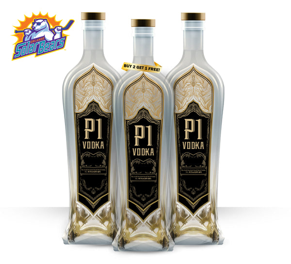 NEW BOTTLE DESIGN - P1 Vodka (1L) - Buy 2 Get 1 Free Bundle (3)