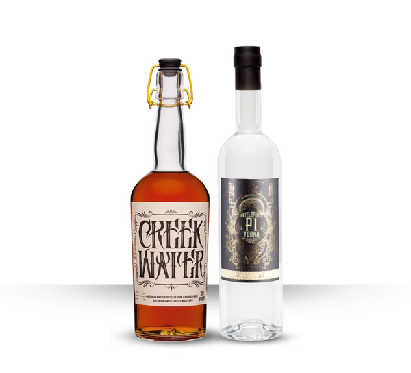 Buy Creek Water Whiskey & P1 Vodka Online