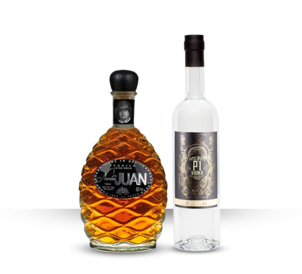 Number Juan Extra Anejo Tequila & P1 Vodka 750ML (Discovery Series)
