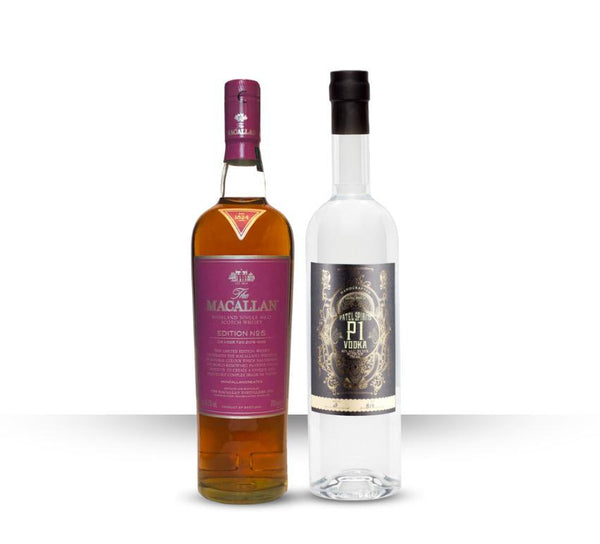 The Macallan Edition No. 5 Single Malt Scotch & P1 Vodka 750ML (Discovery  Series)