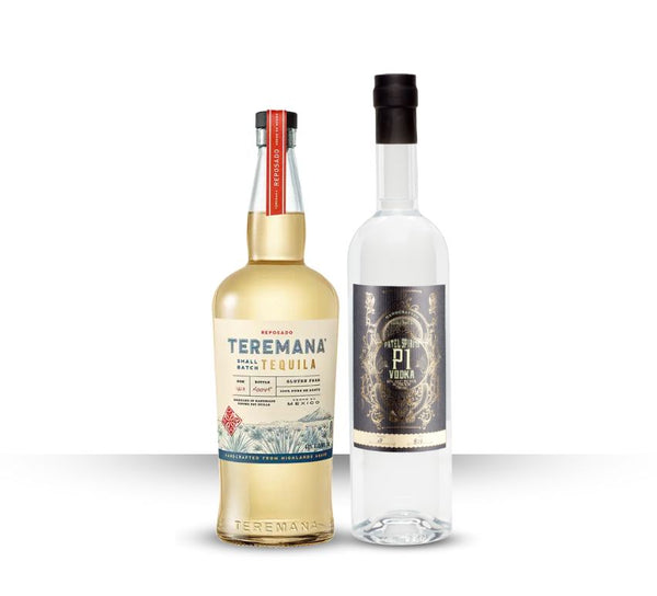 Teremana Reposado Tequila & P1 Vodka 750ML (Discovery Series)